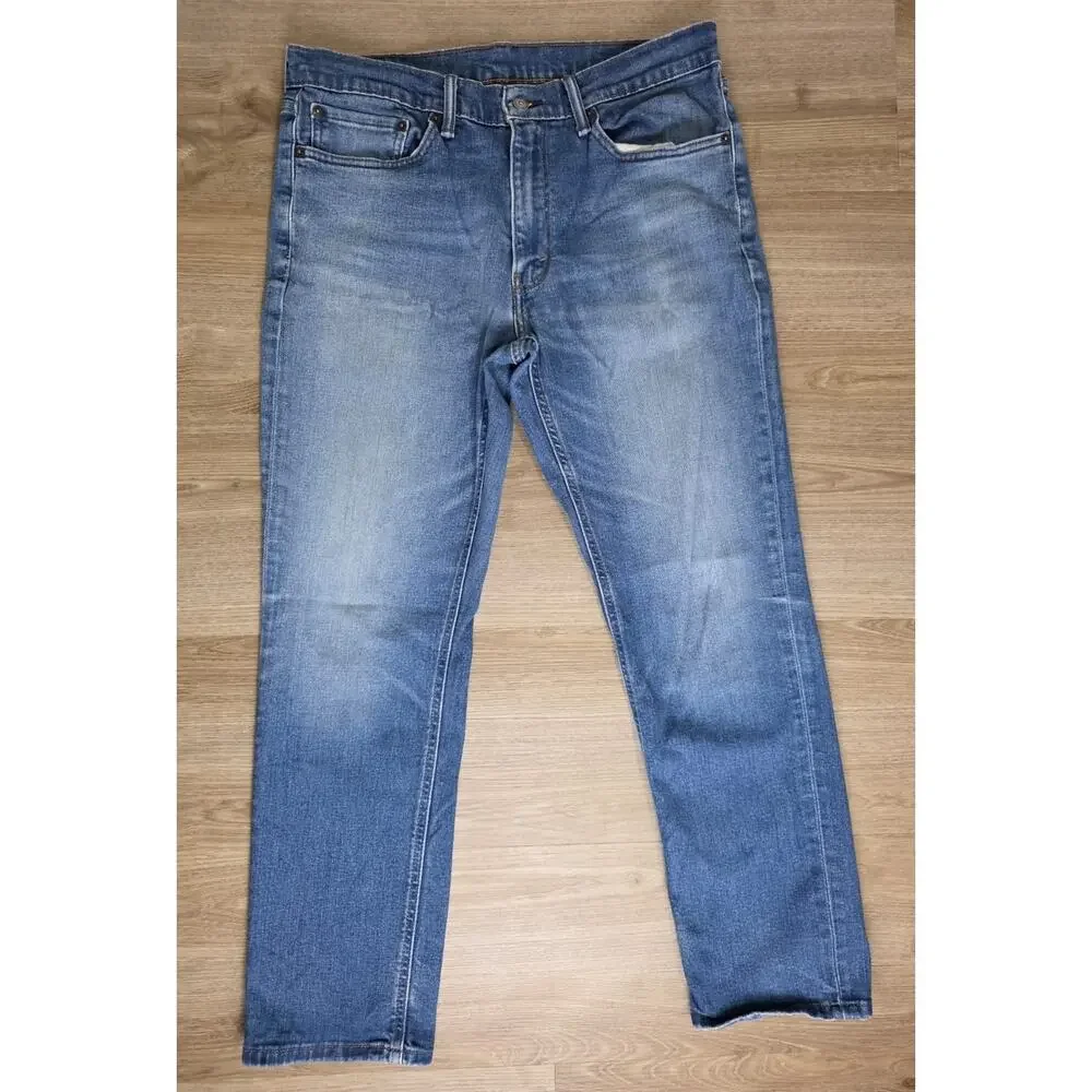 Levi's 541 Athletic Fit Jeans Men's 34x32 Light Wash Stretch Denim